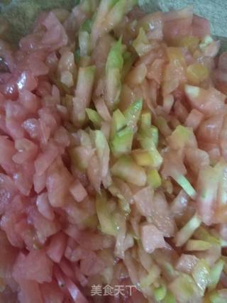 西红柿水饺的做法步骤：4