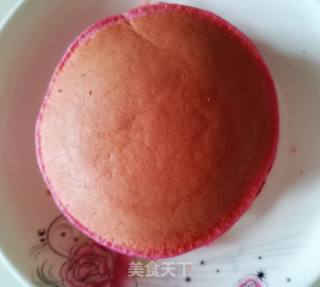 火龙果鸡蛋松饼的做法步骤：9
