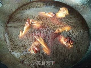 红烧鸡全翅的做法步骤：9