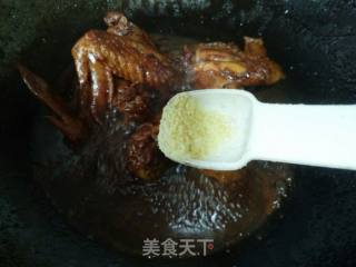 红烧鸡全翅的做法步骤：10