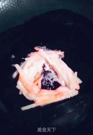 鸟巢蔬菜蛋饼的做法步骤：6