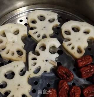 莲藕山药泥的做法步骤：2