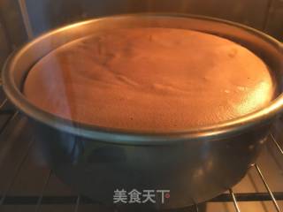 可可戚风蛋糕的做法步骤：11