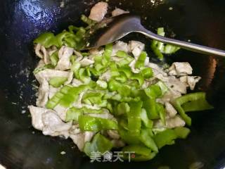 青椒肉片的做法步骤：5