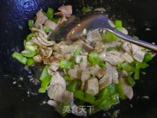 青椒肉片的做法步骤：7