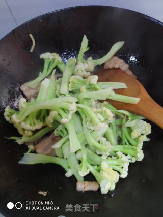 回锅菜花的做法步骤：3