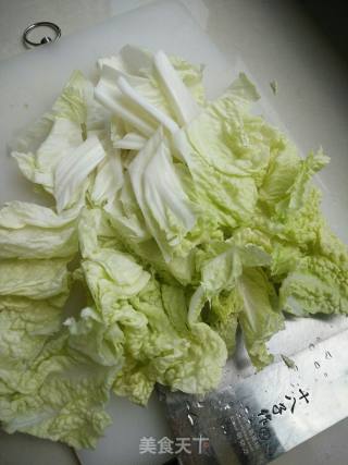 白菜大虾的做法步骤：3