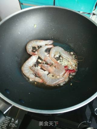 白菜大虾的做法步骤：8