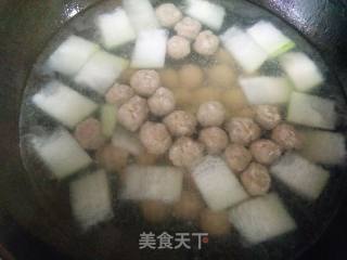 冬瓜丸子汤的做法步骤：7
