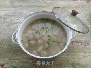 冬瓜丸子汤的做法步骤：9
