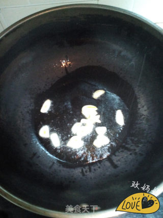 清炒油菜的做法步骤：3