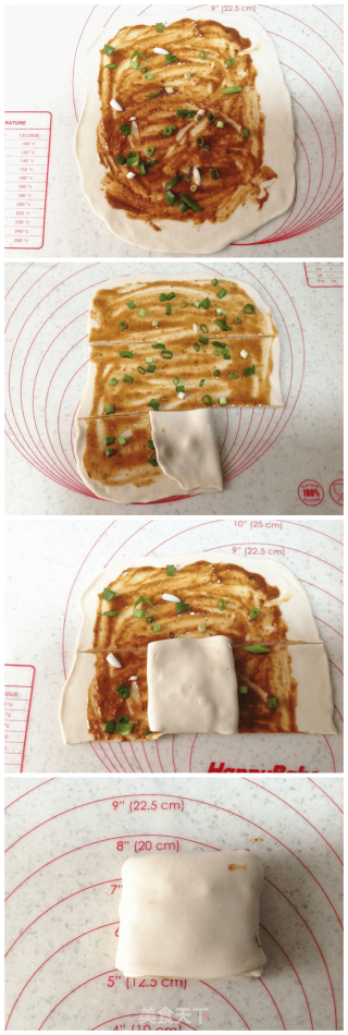 酱香饼的做法步骤：5