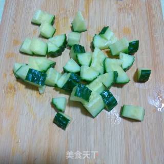 清新爽口拌黄瓜的做法步骤：1