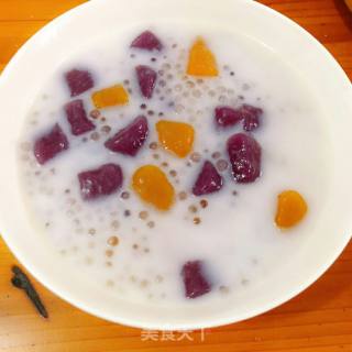 芋圆椰汁西米露的做法步骤：12