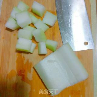 消暑利尿减肥冬瓜盅的做法步骤：1