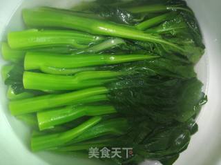 白灼菜心的做法步骤：6