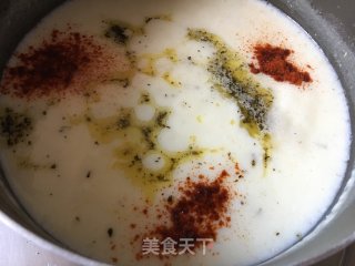 土耳其酸奶薄荷汤的做法步骤：3
