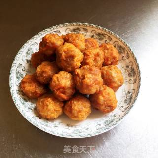 胡萝卜丸子的做法步骤：8