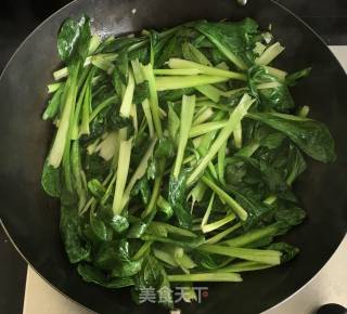 素炒小油菜的做法步骤：4