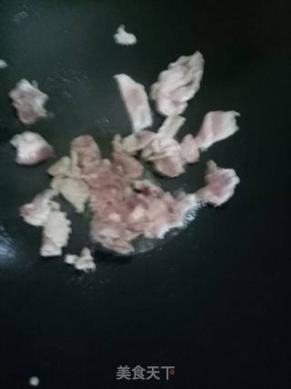 洋葱豆腐炒肉的做法步骤：4