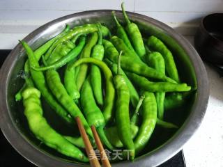 白辣椒炒肉的做法步骤：3