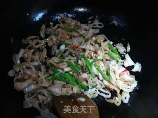 白辣椒炒肉的做法步骤：12