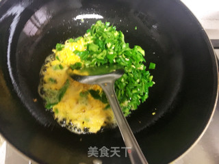 青椒炒鸡蛋的做法步骤：5