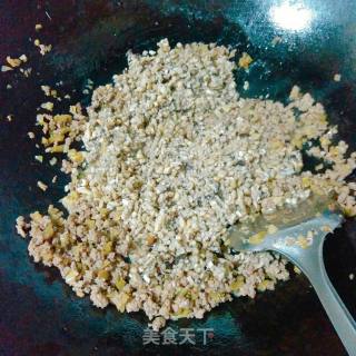茶树菇牛肉末的做法步骤：17