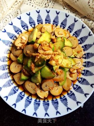 青瓜拌豆干的做法步骤：7