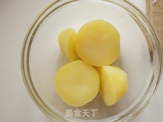 蔬菜土豆泥 快手早餐的做法步骤：2
