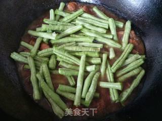 豆角烧肉的做法步骤：10