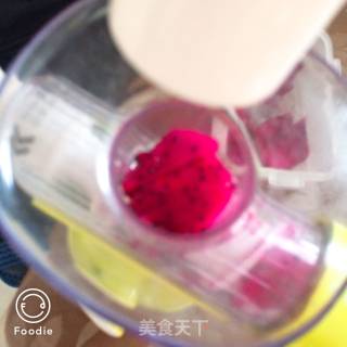 火龙果冰激凌的做法步骤：5