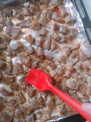 烤羊肉的做法步骤：6