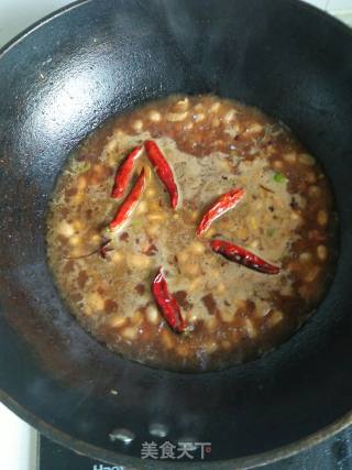 酱焖豇豆花生米的做法步骤：7