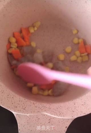 咖喱蔬菜鲜虾面的做法步骤：6