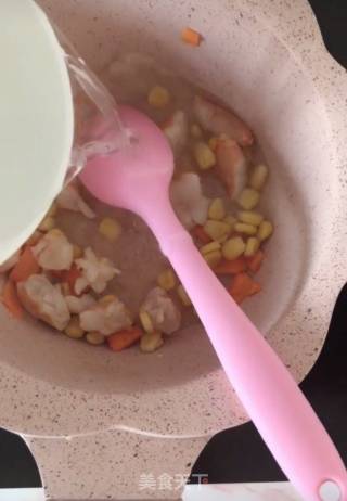 咖喱蔬菜鲜虾面的做法步骤：7