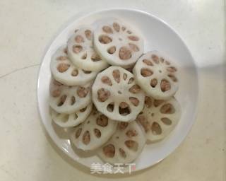 炸藕夹的做法步骤：4