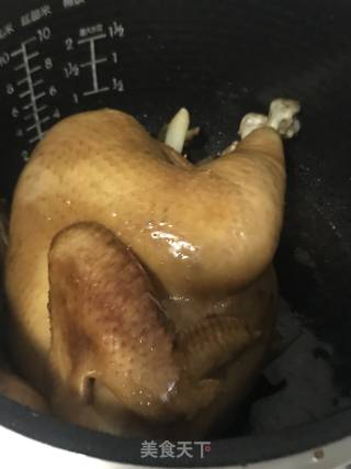 电饭煲焗鸡的做法步骤：10