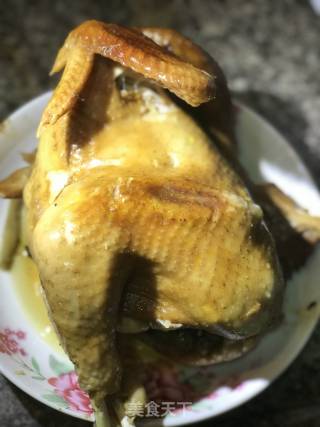 电饭煲焗鸡的做法步骤：13