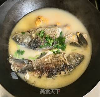 鲫鱼汤的做法步骤：6