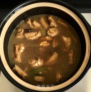排骨炖海带的做法步骤：6