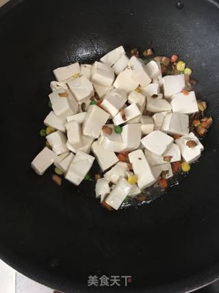 海鲜豆腐的做法步骤：2