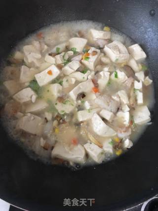 海鲜豆腐的做法步骤：3