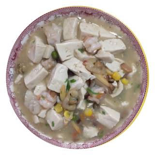 海鲜豆腐的做法步骤：4