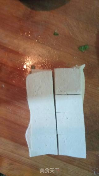 瘦肉炝油菜的做法步骤：5
