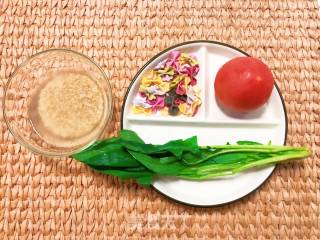 【宝宝辅食】藜麦蝴蝶面汤的做法步骤：1