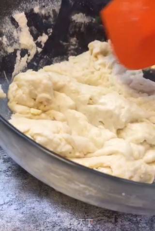 奶香红豆饼的做法步骤：4