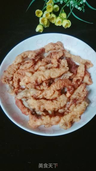 孜然里脊肉的做法步骤：4