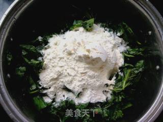 蒸红薯叶馍的做法步骤：4