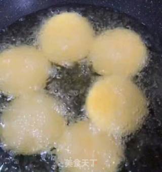 南瓜糯米饼的做法步骤：5